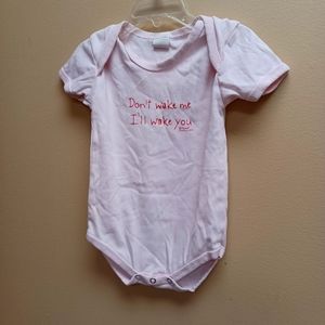 Pink onesie 18-24m